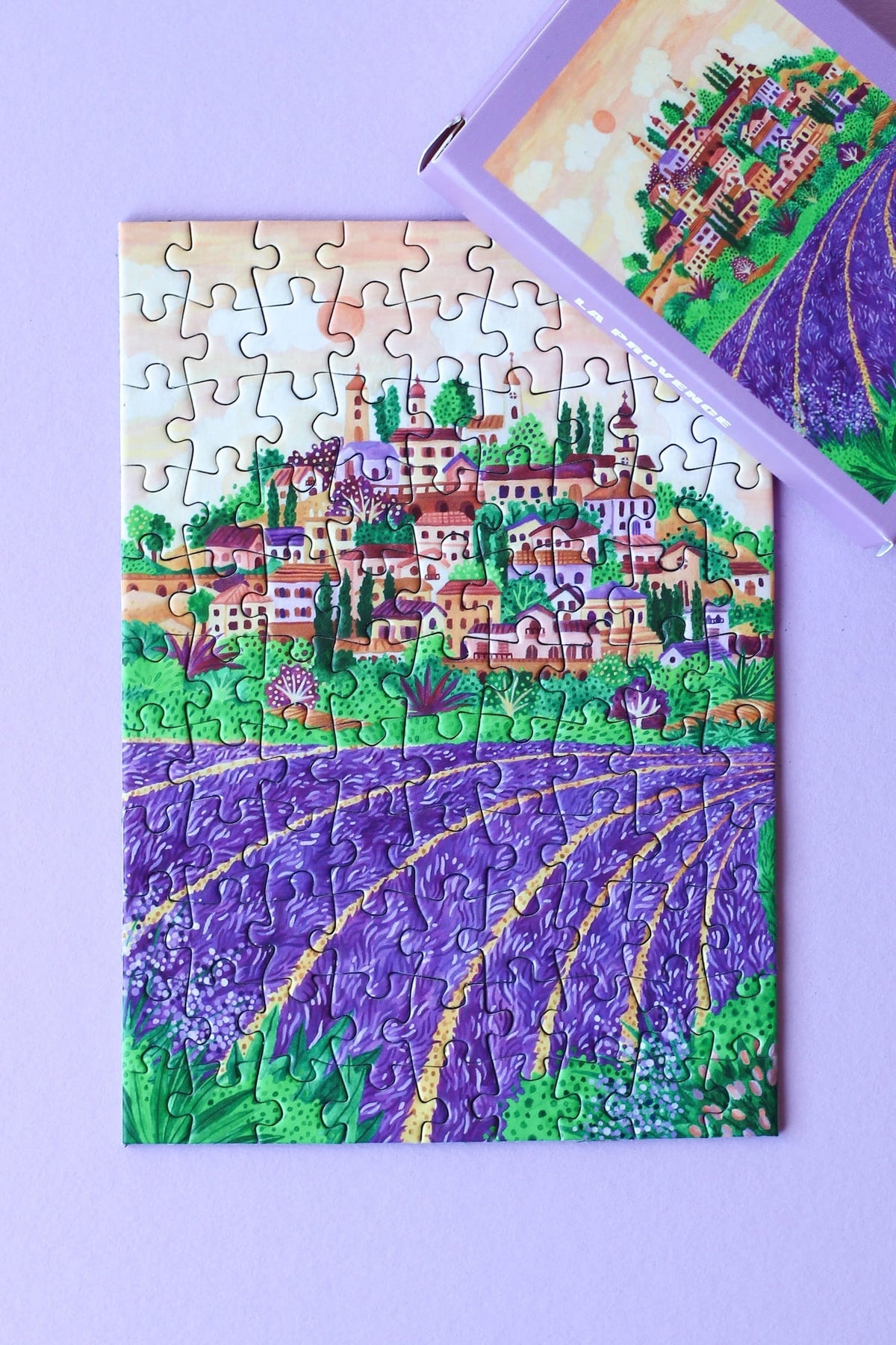 Piecely Puzzles - Mini-Puzzle La Provence 99 Teile