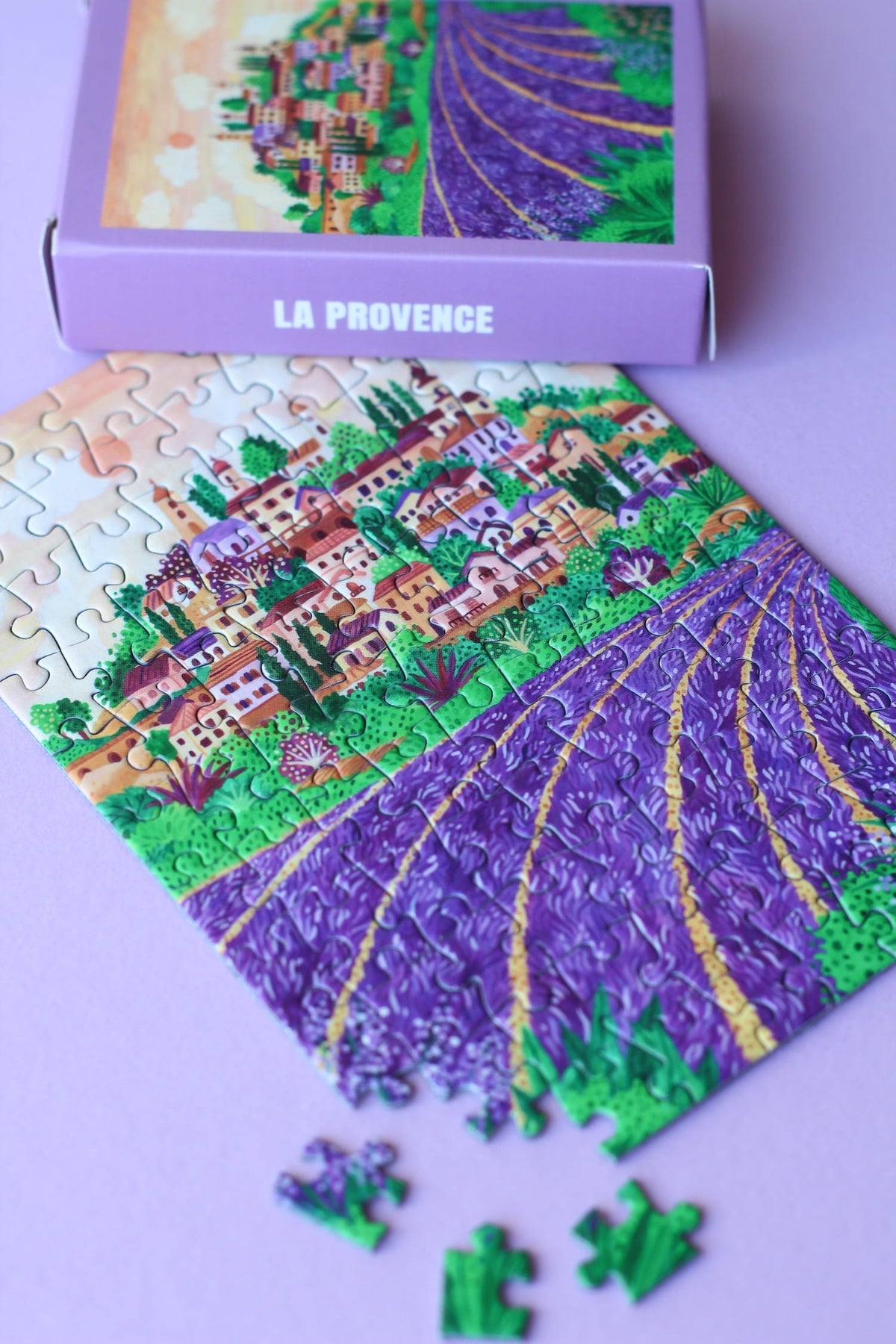 Piecely Puzzles - Mini-Puzzle La Provence 99 Teile