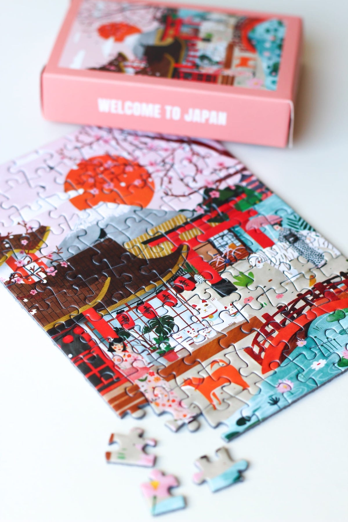 Piecely Puzzles - Mini-Puzzle Welcome to Japan 99 Teile
