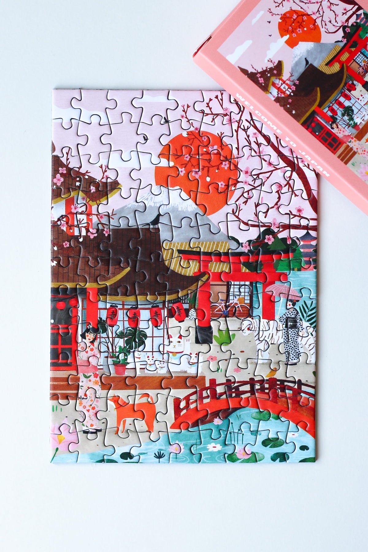 Piecely Puzzles - Mini-Puzzle Welcome to Japan 99 Teile