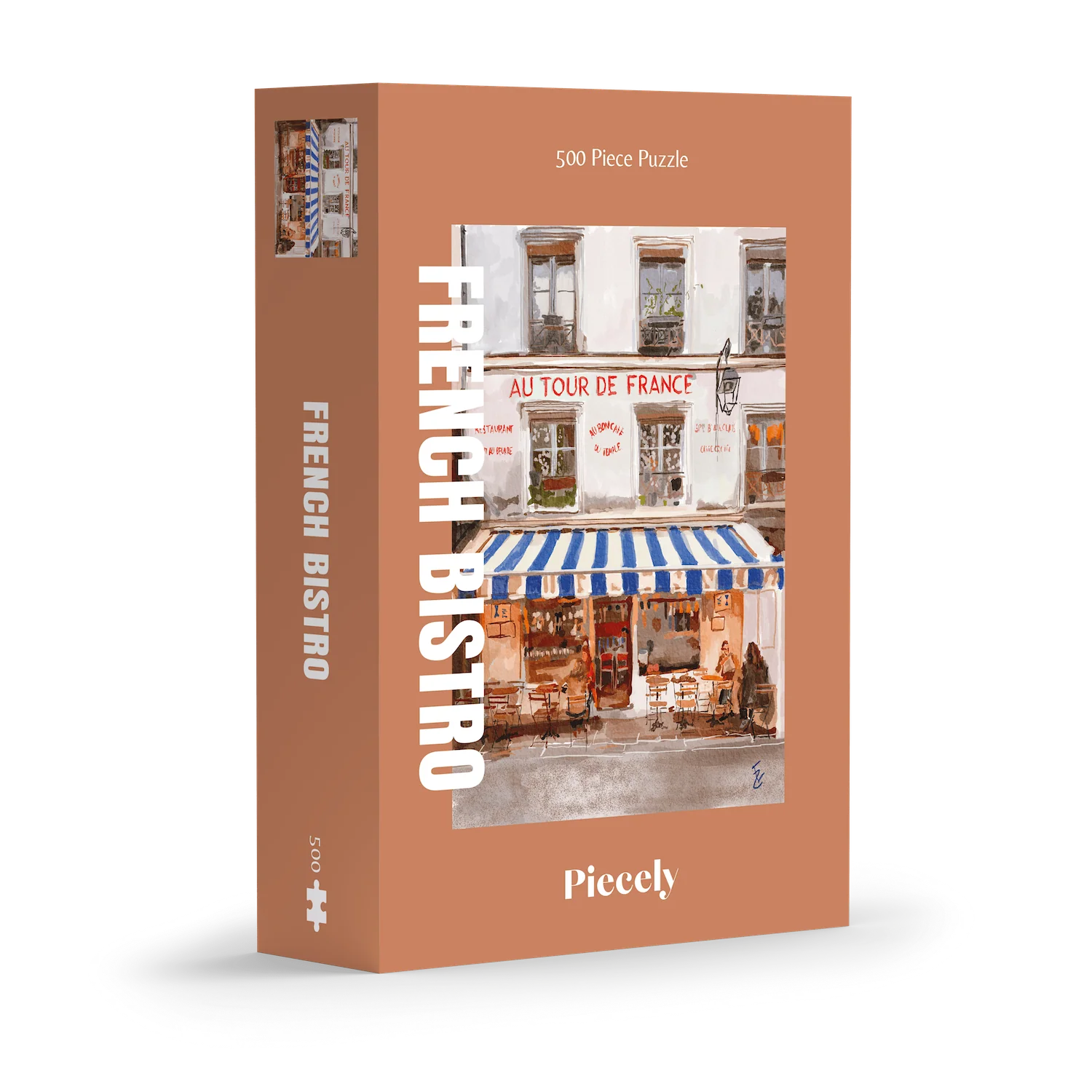 Piecely Puzzles - Puzzle French Bistro 500 Teile - WERTE FREUNDE