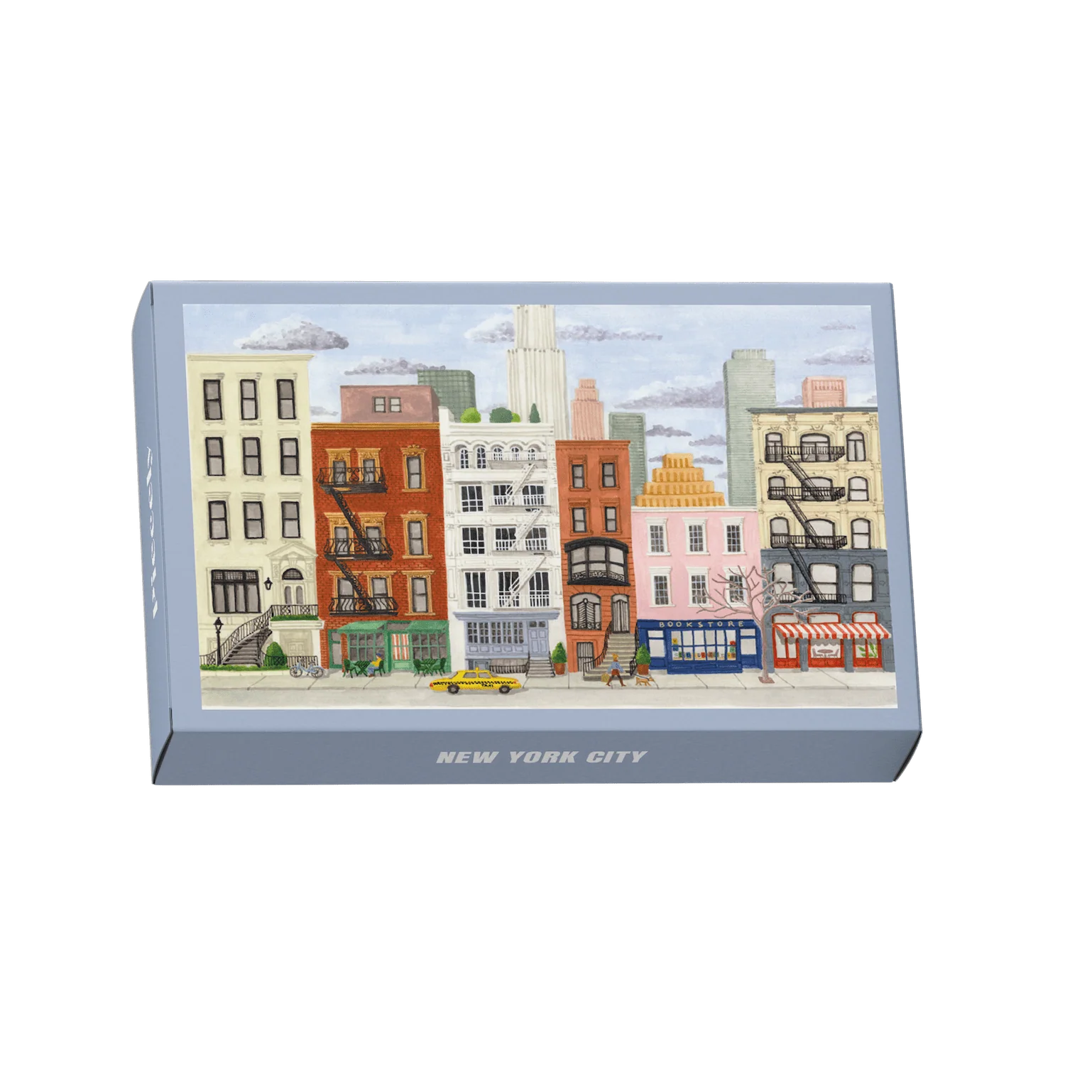 Piecely Puzzles - Mini-Puzzle New York City 99 Teile - WERTE FREUNDE