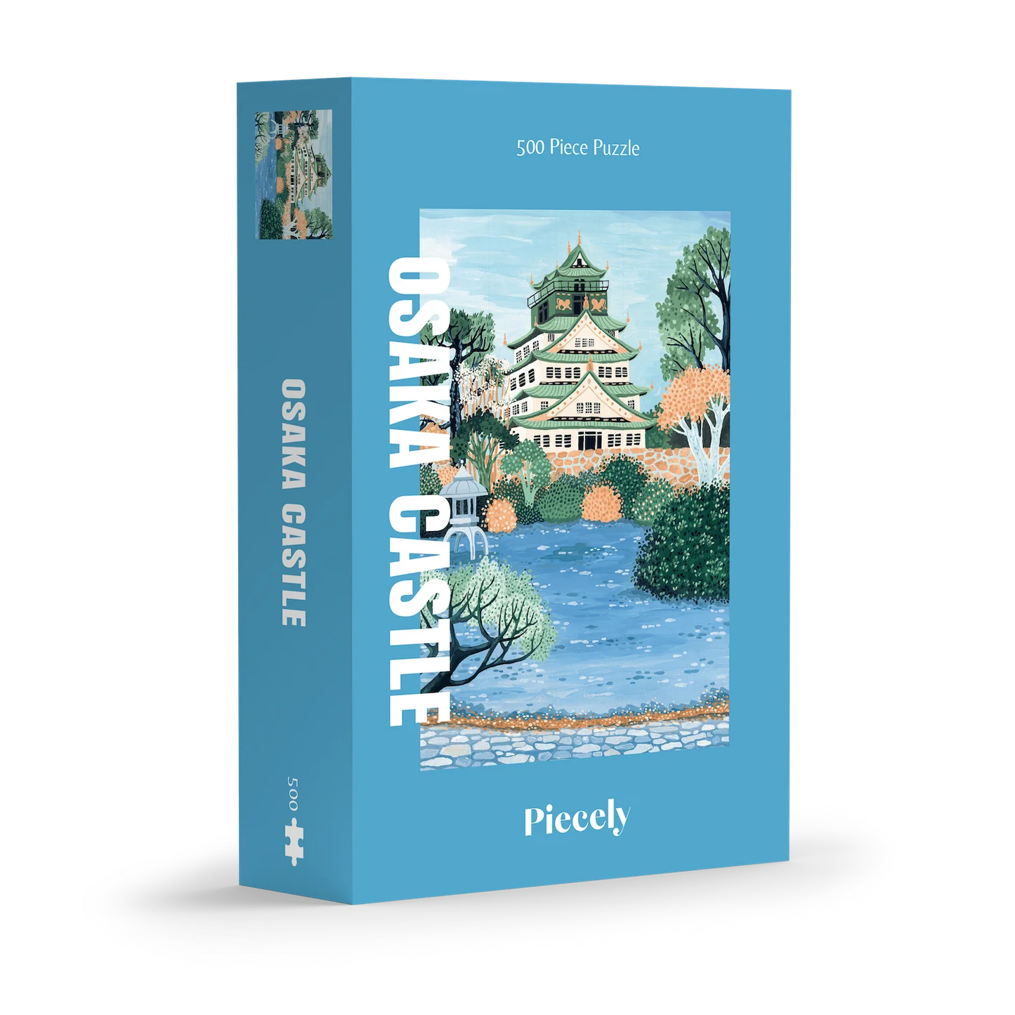 Piecely Puzzles - Puzzle Osaka Castle 500 Teile - WERTE FREUNDE