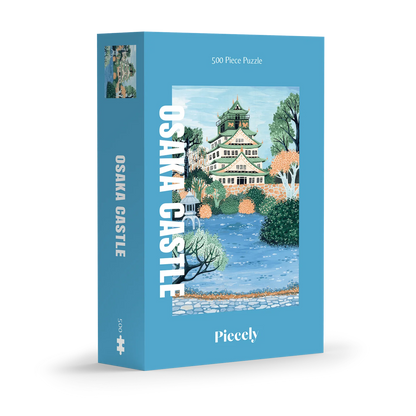 Piecely Puzzles - Puzzle Osaka Castle 500 Teile - WERTE FREUNDE