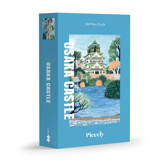 Piecely Puzzles - Puzzle Osaka Castle 500 Teile - WERTE FREUNDE