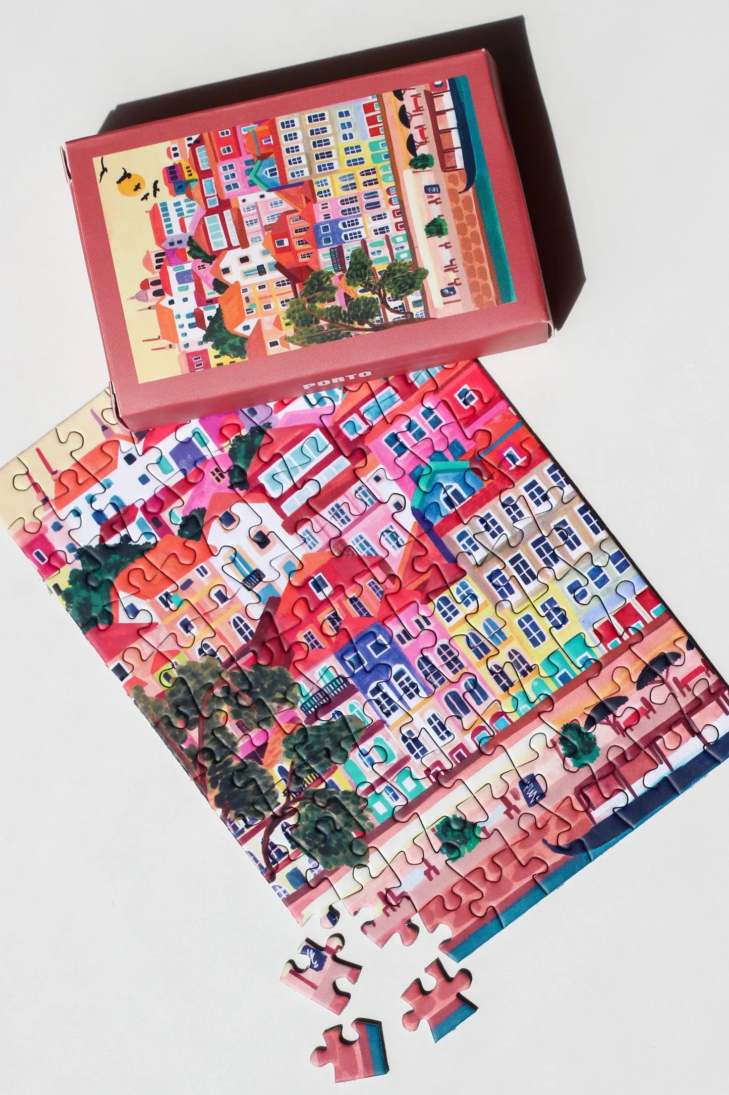 Piecely Puzzles - Mini-Puzzle Porto 99 Teile - WERTE FREUNDE