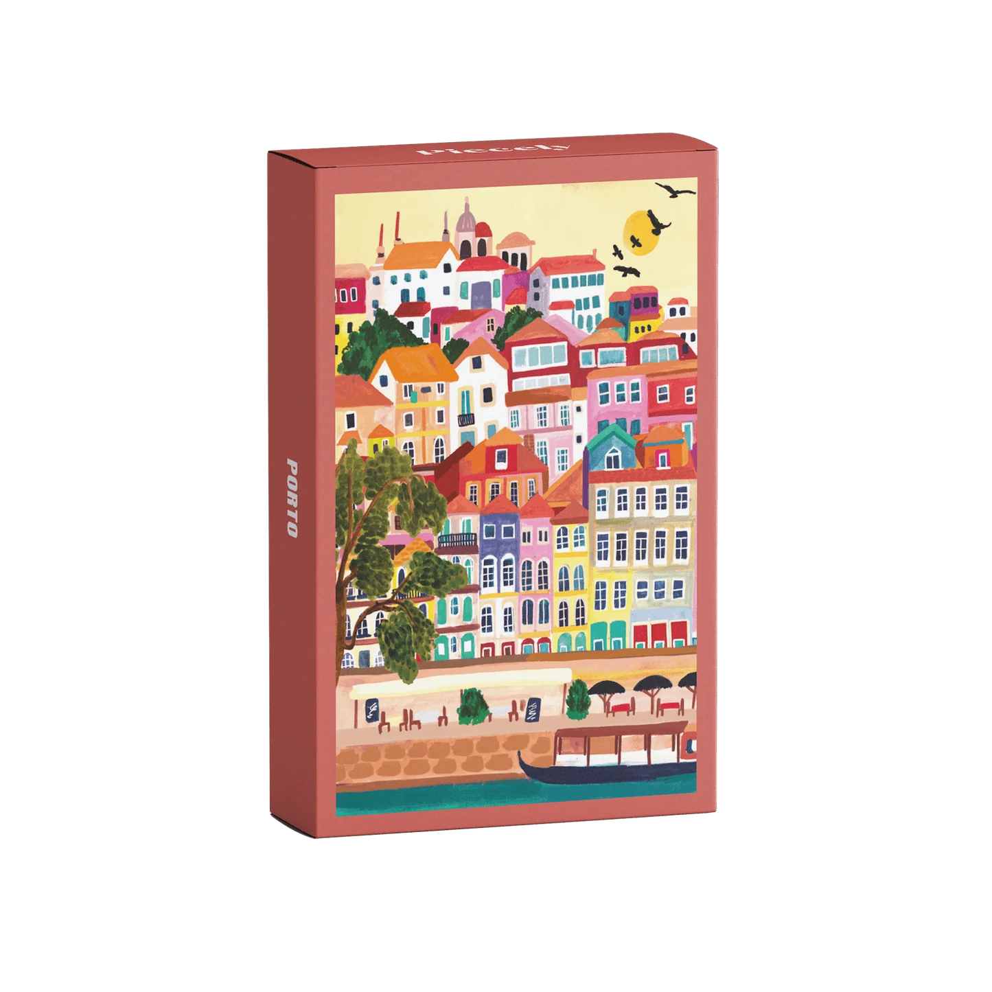 Piecely Puzzles - Mini-Puzzle Porto 99 Teile - WERTE FREUNDE