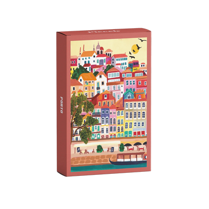 Piecely Puzzles - Mini-Puzzle Porto 99 Teile - WERTE FREUNDE