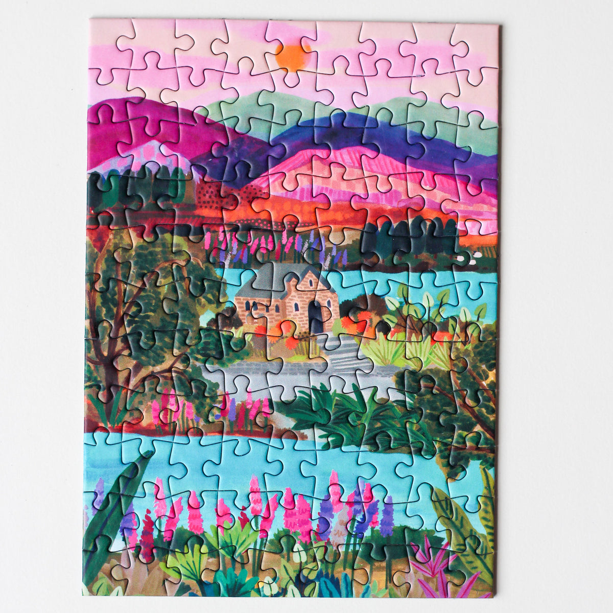 Piecely Puzzles - Mini-Puzzle Lake Tekapo 99 Teile