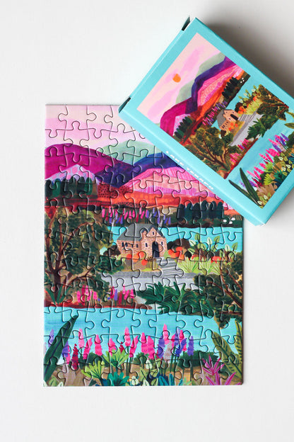 Piecely Puzzles - Mini-Puzzle Lake Tekapo 99 Teile