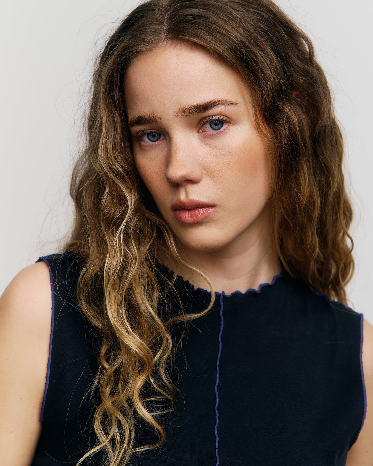 ROTHOLZ - Pin-Tucked Dress Organic Cotton True Black - WERTE FREUNDE