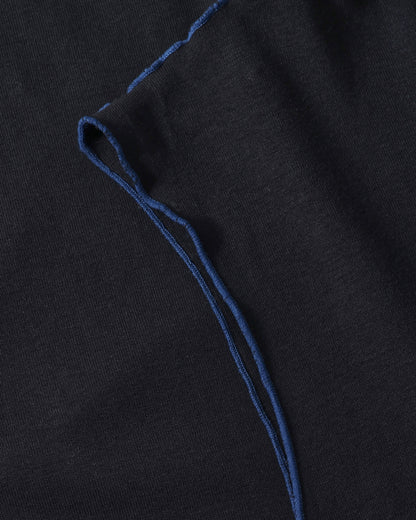 ROTHOLZ - Pin-Tucked Dress Organic Cotton True Black - WERTE FREUNDE