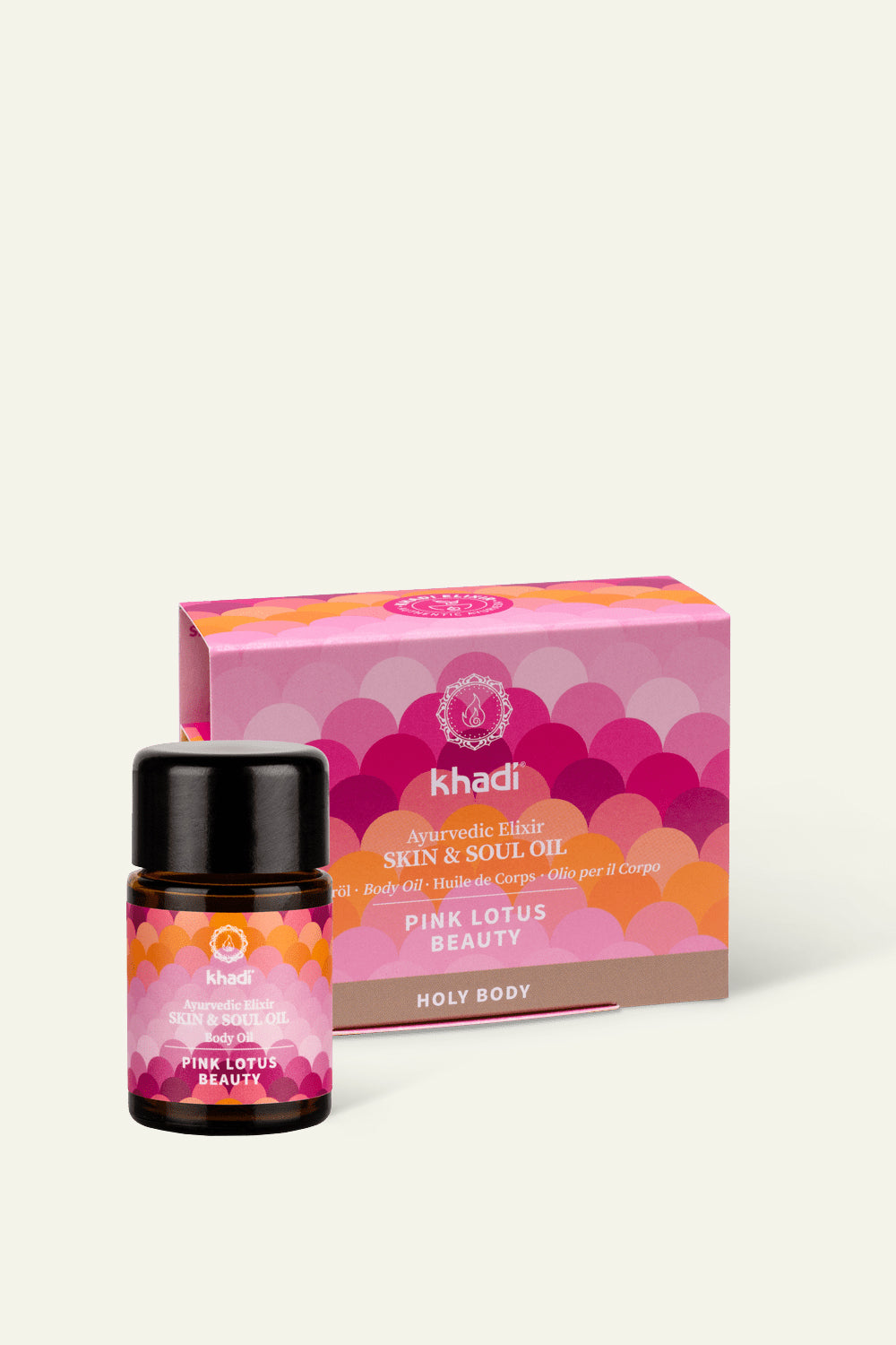 Khadi - Körperöl Pink Lotus Beauty Reisegröße 10ml