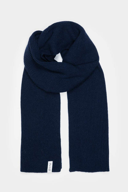 Rifo - Federico Cashmere Scarf Blue Mora