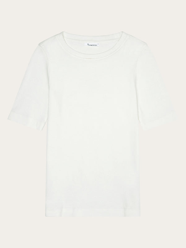KCA - Rib t-shirt Star White