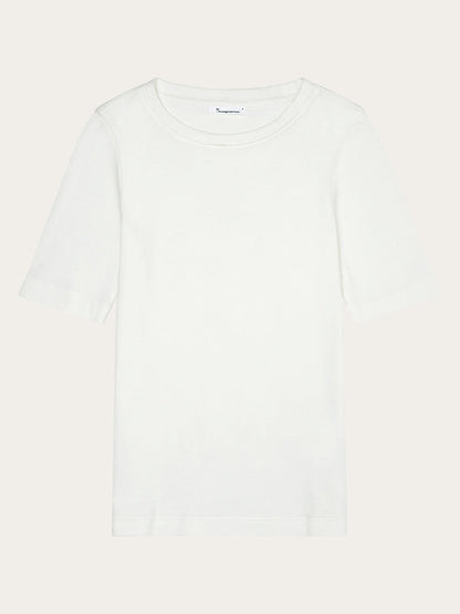 KCA - Rib t-shirt Star White