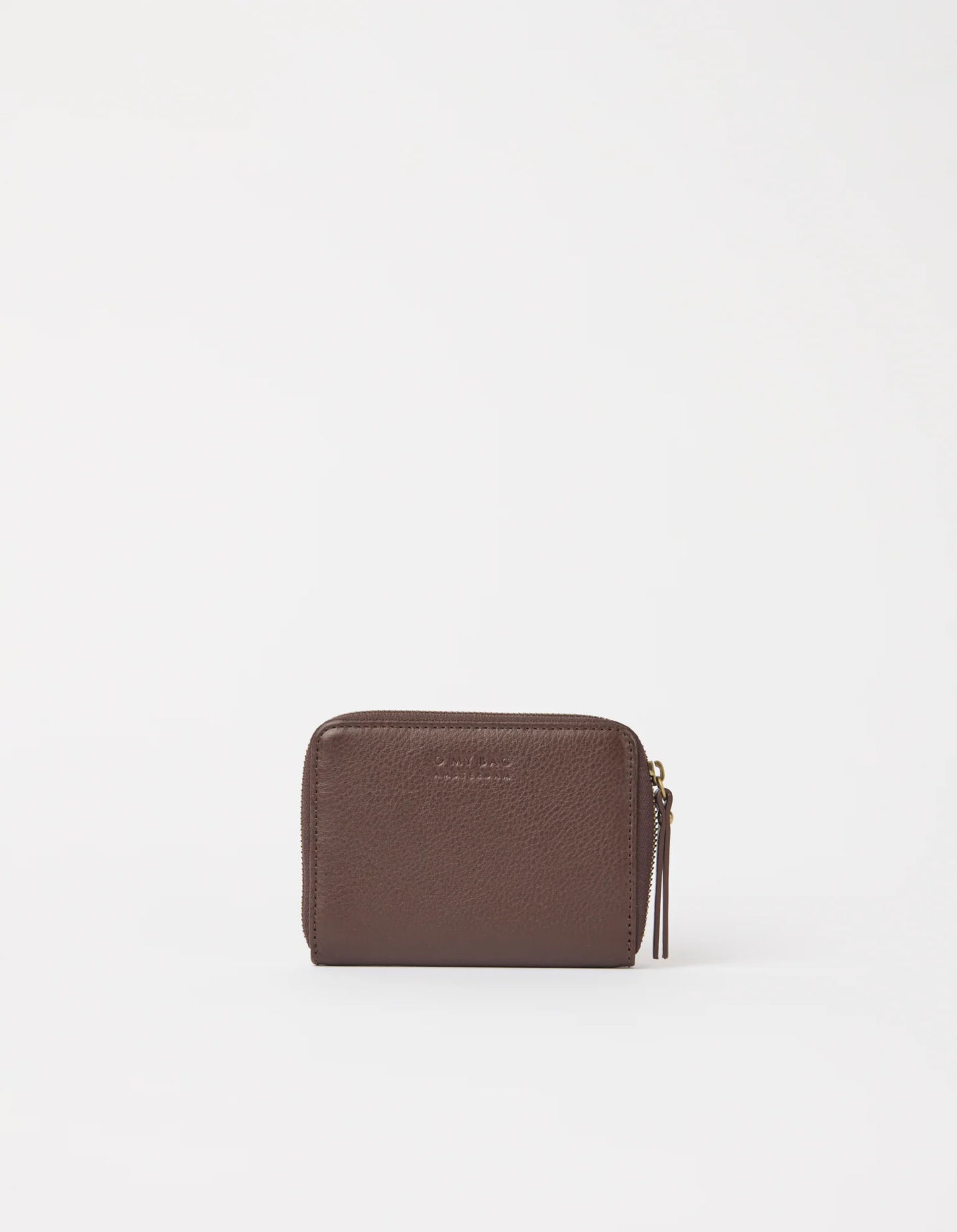 O MY BAG - Robbie Wallet Chocolate Soft Grain Leather - WERTE FREUNDE