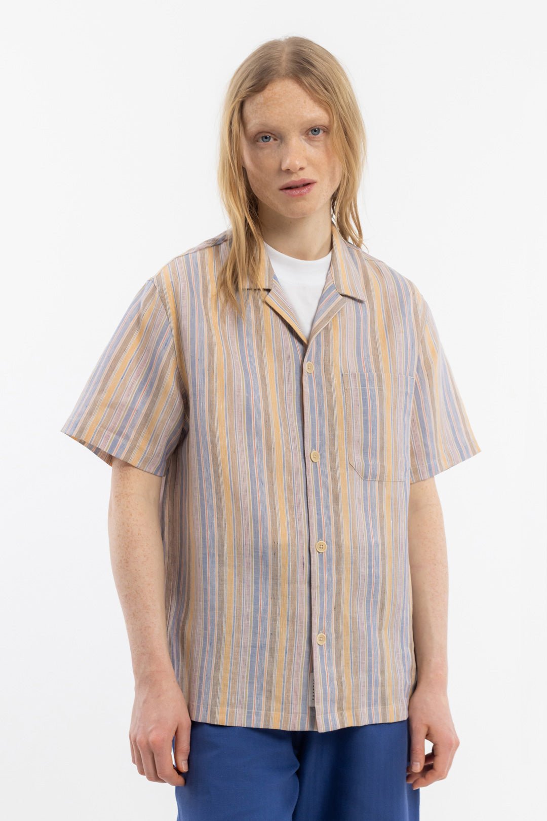 ROTHOLZ - BOWLING Shirt multi stripe