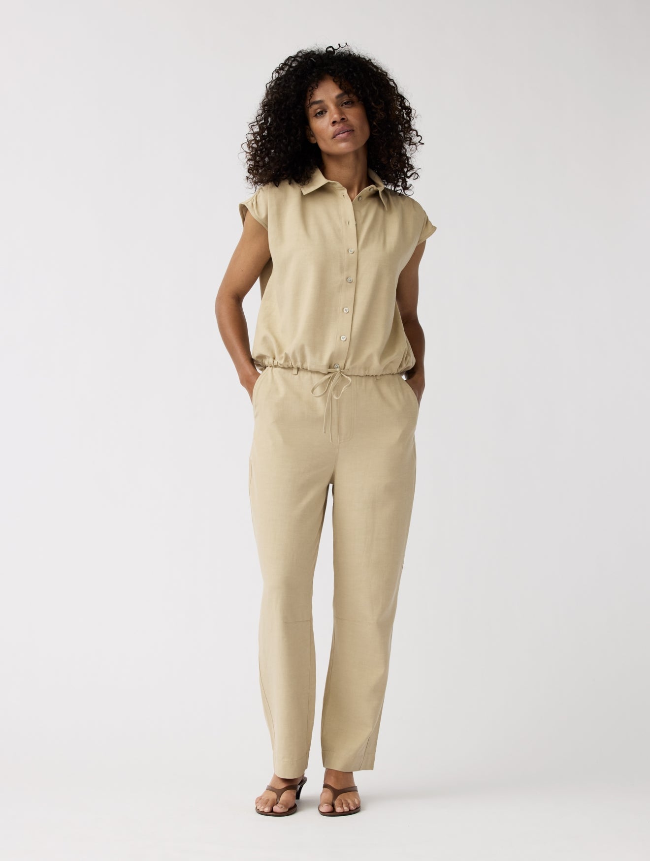 Alchemist - Blouse Flora Sand - WERTE FREUNDE