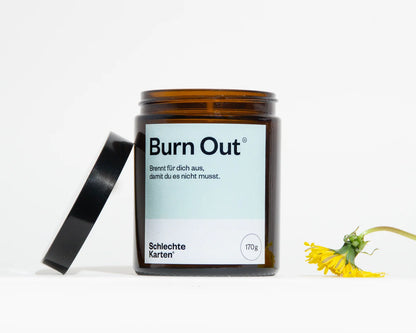 Schlechte Karten - Duftkerze Burn Out