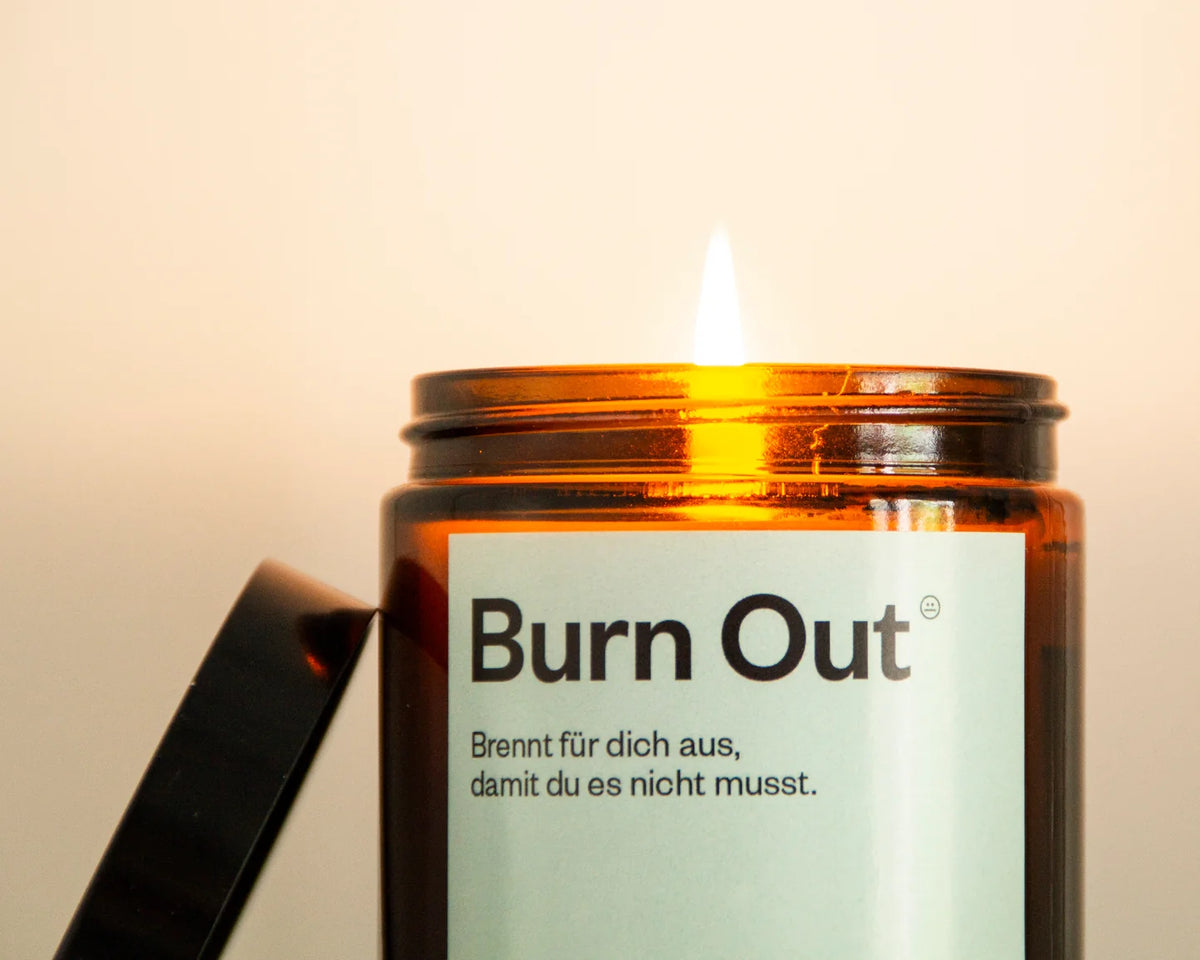 Schlechte Karten - Duftkerze Burn Out