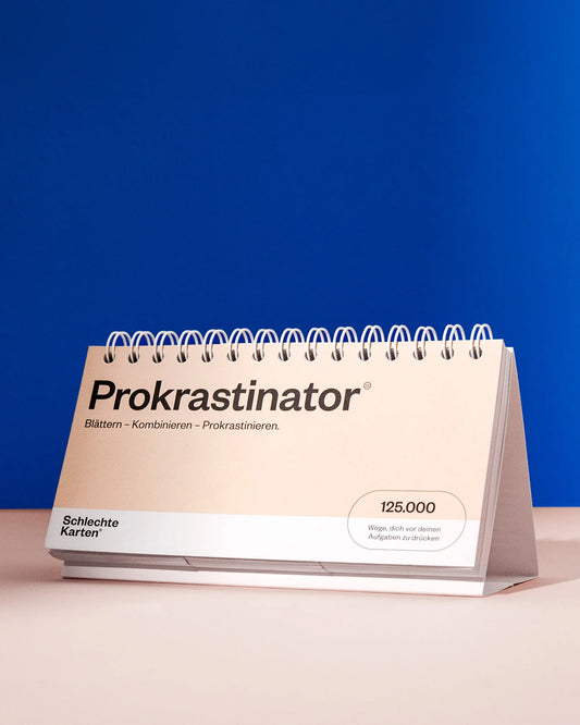 Schlechte Karten - Prokrastinator