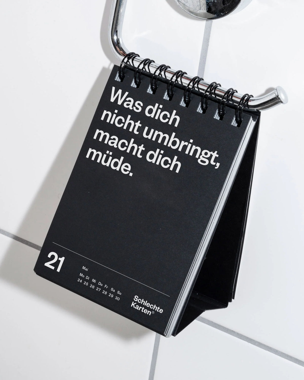 Schlechte Karten - Demotivierender Tischkalender 2027