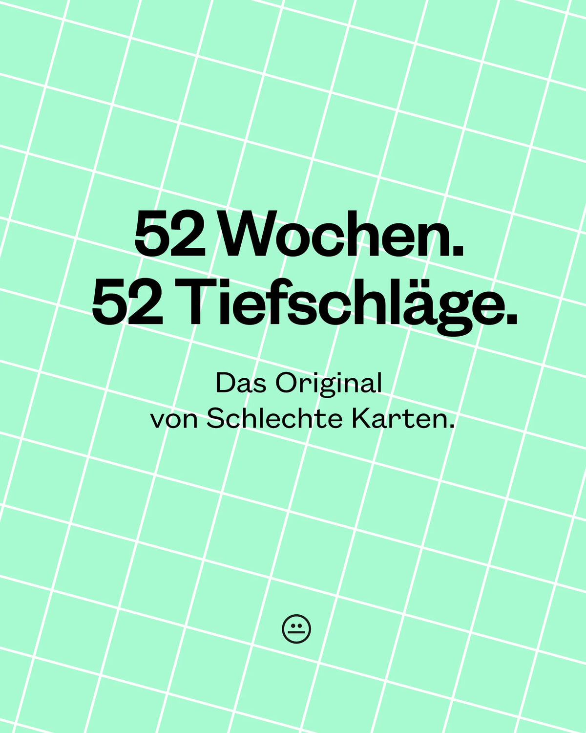Schlechte Karten - Demotivierender Tischkalender 2027