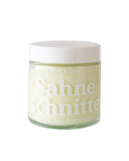 MARI & ANNE - Sahneschnitte Sensitiv Sheabutter 60g - WERTE FREUNDE