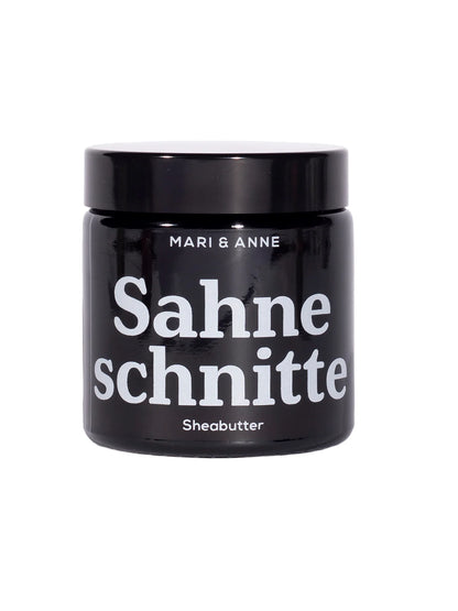 MARI & ANNE - Sahneschnitte Lemon Sheabutter 60g - WERTE FREUNDE