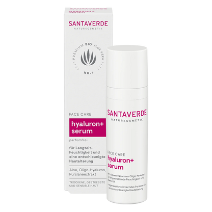 Santaverde - Hyaluron+ Serum ohne Duft 30 ml