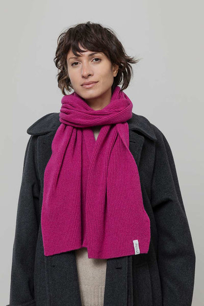 Rifo - Federico Cashmere Scarf Pink Geranio
