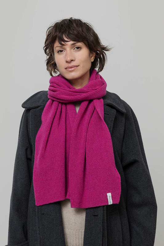 Rifo - Federico Cashmere Scarf Pink Geranio