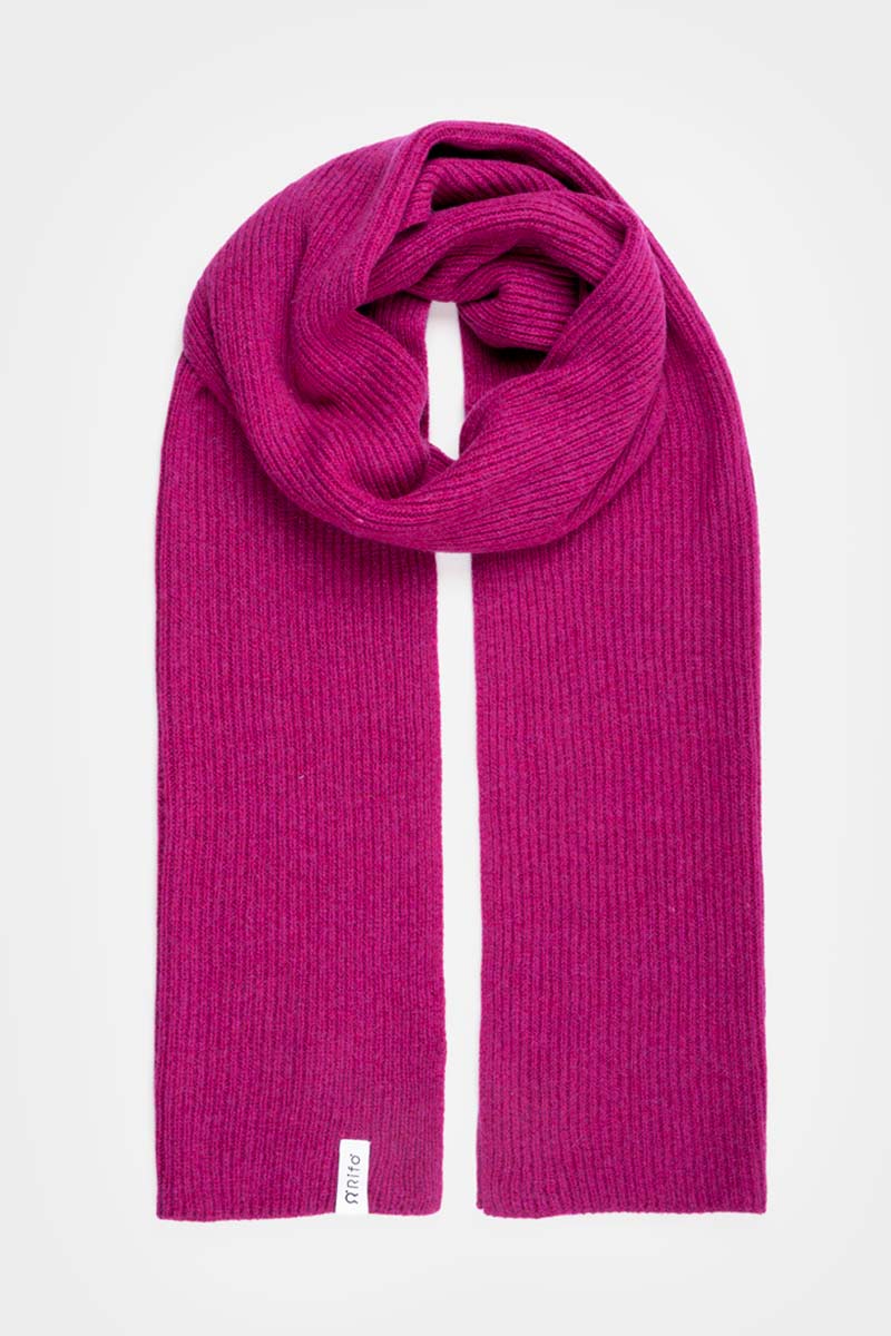 Rifo - Federico Cashmere Scarf Pink Geranio
