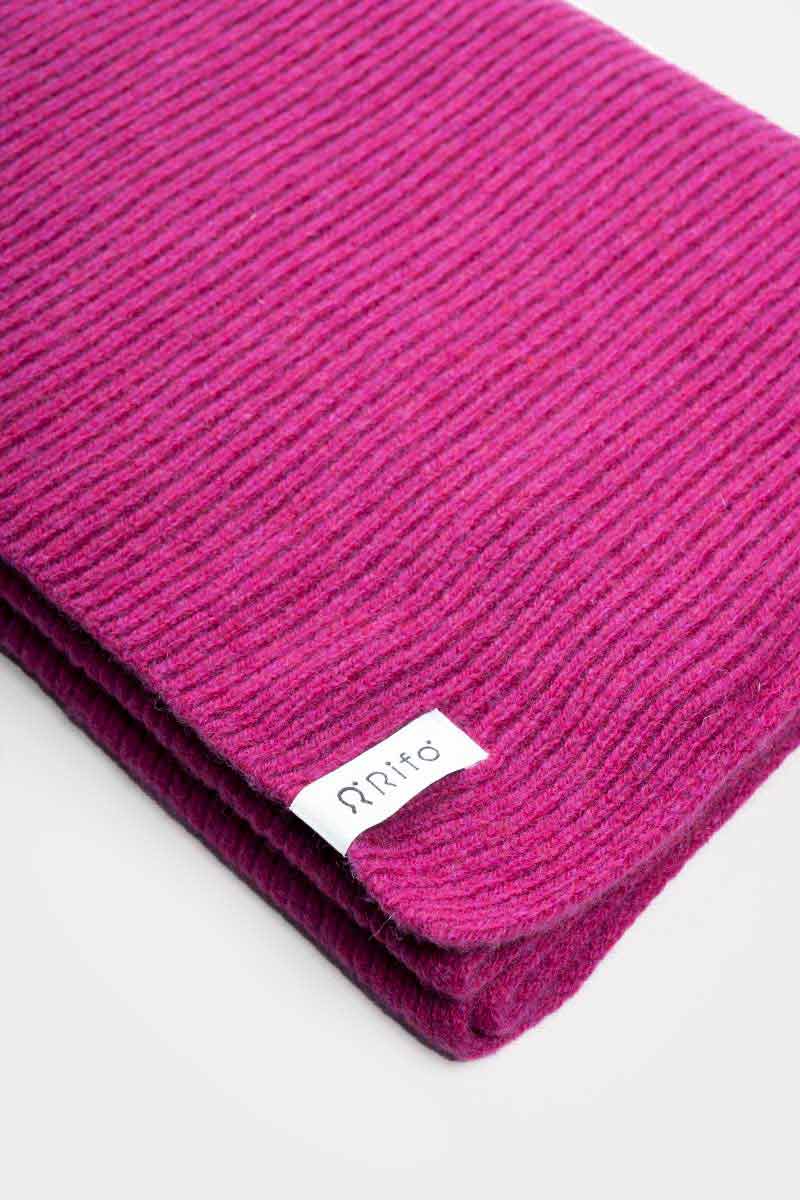 Rifo - Federico Cashmere Scarf Pink Geranio