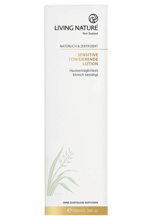 Living Nature - SENSITIVE HYDRATING TONER 100ml - WERTE FREUNDE