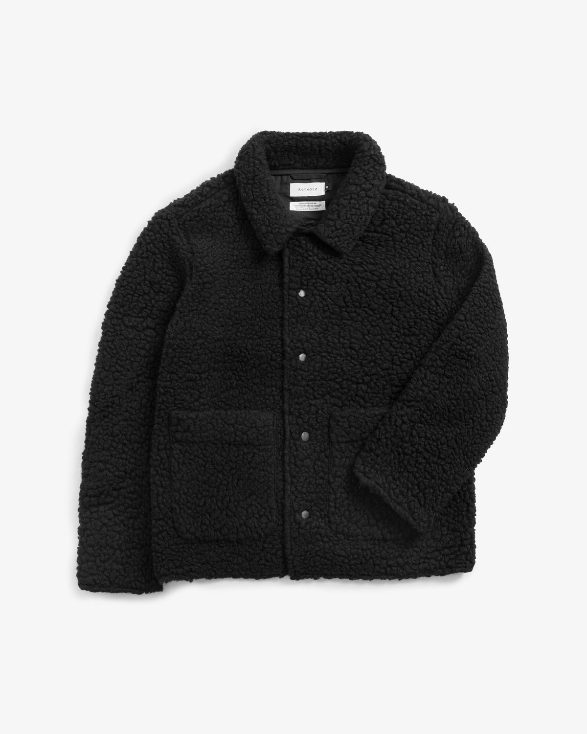 ROTHOLZ - Sherpa Jacket True Black