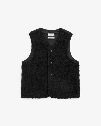 ROTHOLZ - Sherpa Vest True Black