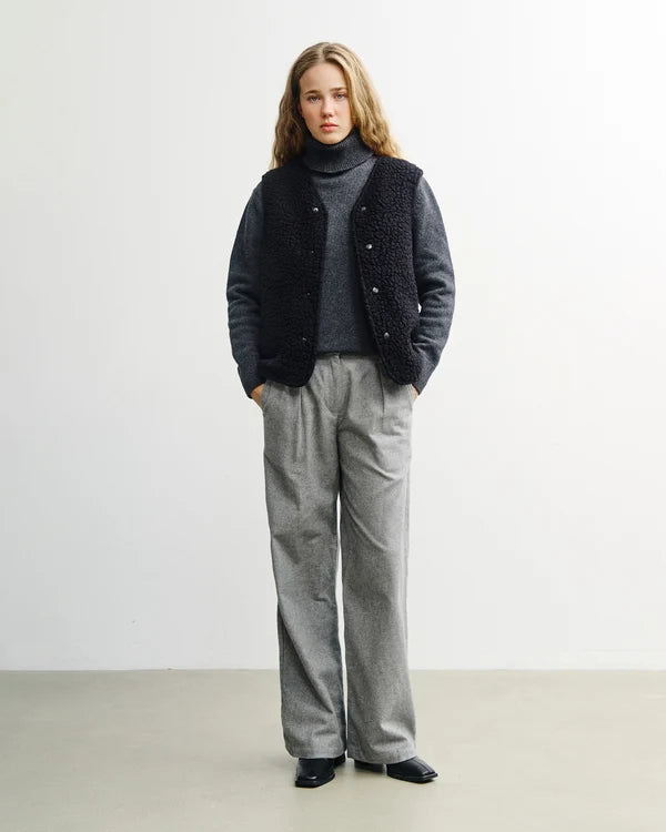 ROTHOLZ - Sherpa Vest True Black