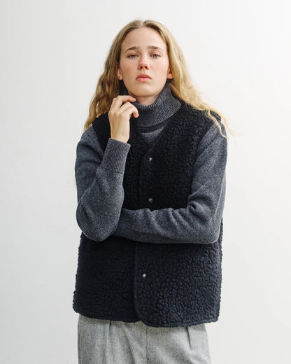 ROTHOLZ - Sherpa Vest True Black