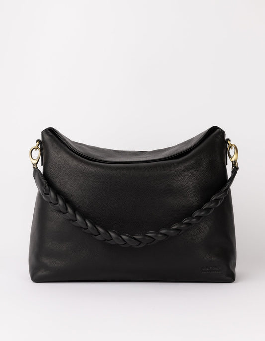 O MY BAG - SIENNA Soft Grain Black