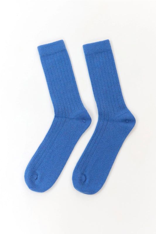 Suite 13 - LISOS WOOL SOCKS BLUE - WERTE FREUNDE