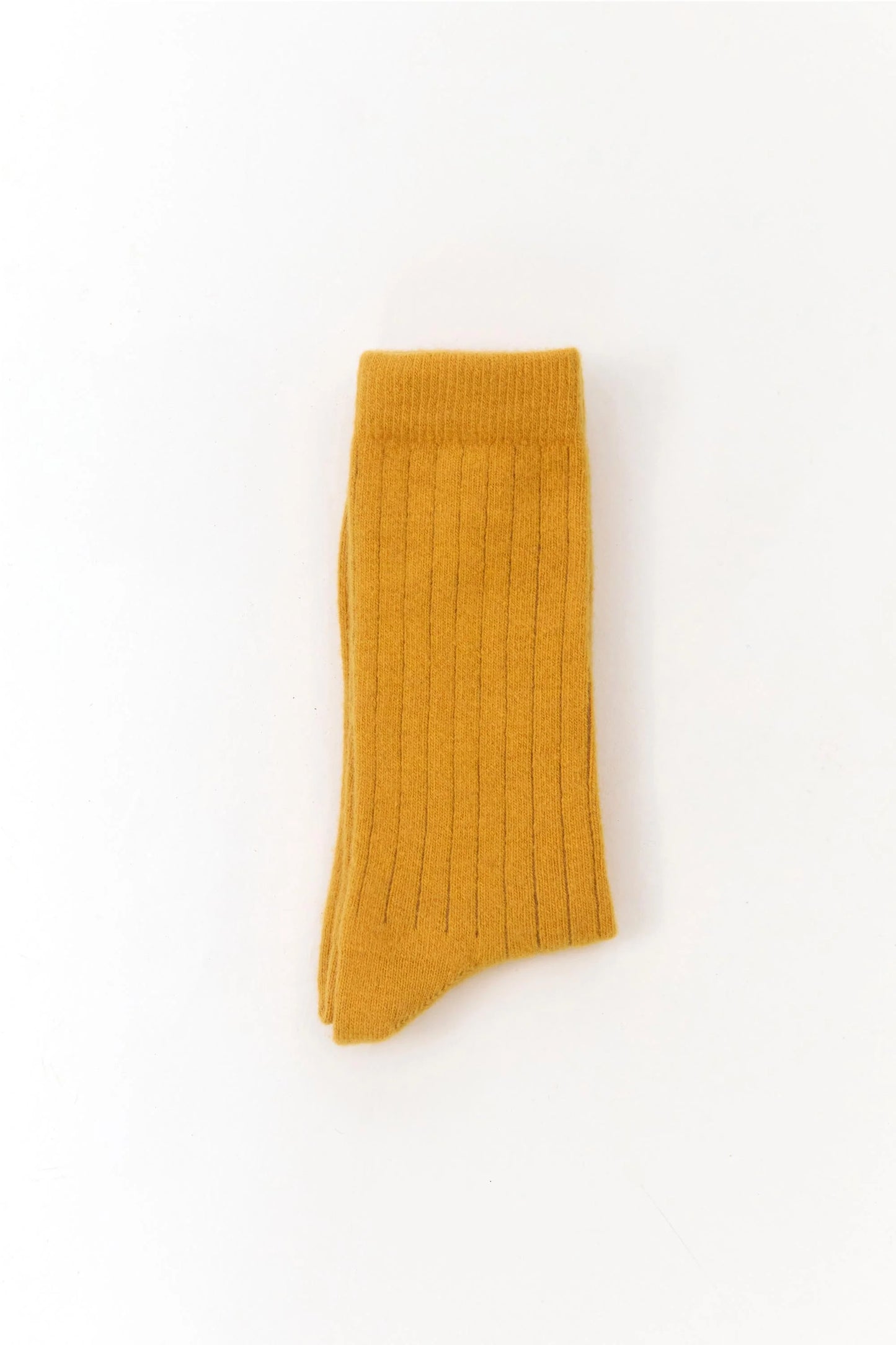 Suite 13 - LISOS WOOL SOCKS MUSTARD - WERTE FREUNDE