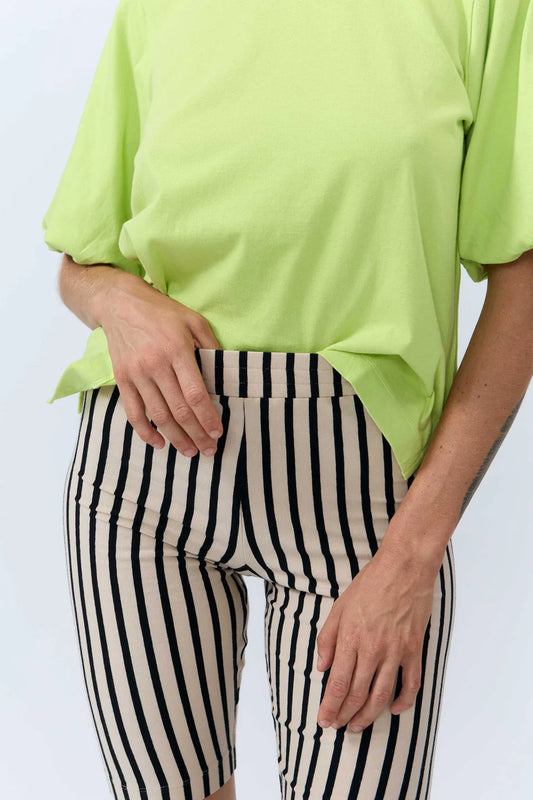 Suite 13 - LOT LEGGINGS STRIPES BLACK - WERTE FREUNDE