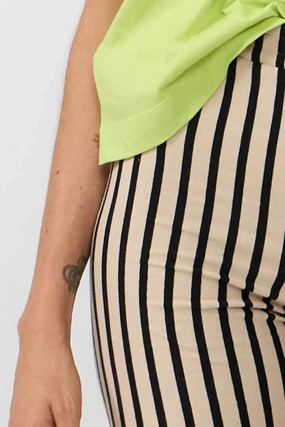 Suite 13 - LOT LEGGINGS STRIPES BLACK - WERTE FREUNDE