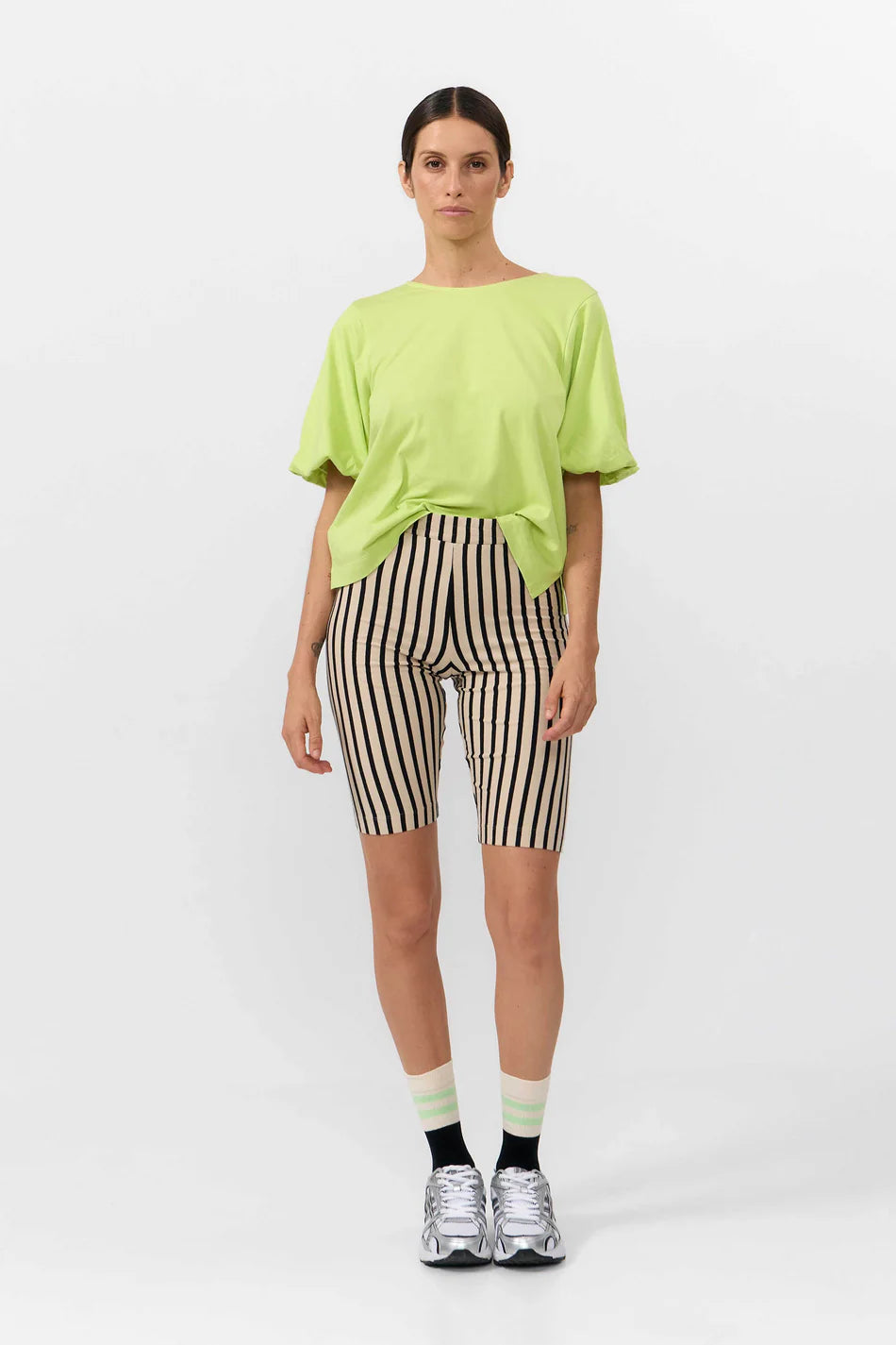 Suite 13 - LOT LEGGINGS STRIPES BLACK - WERTE FREUNDE