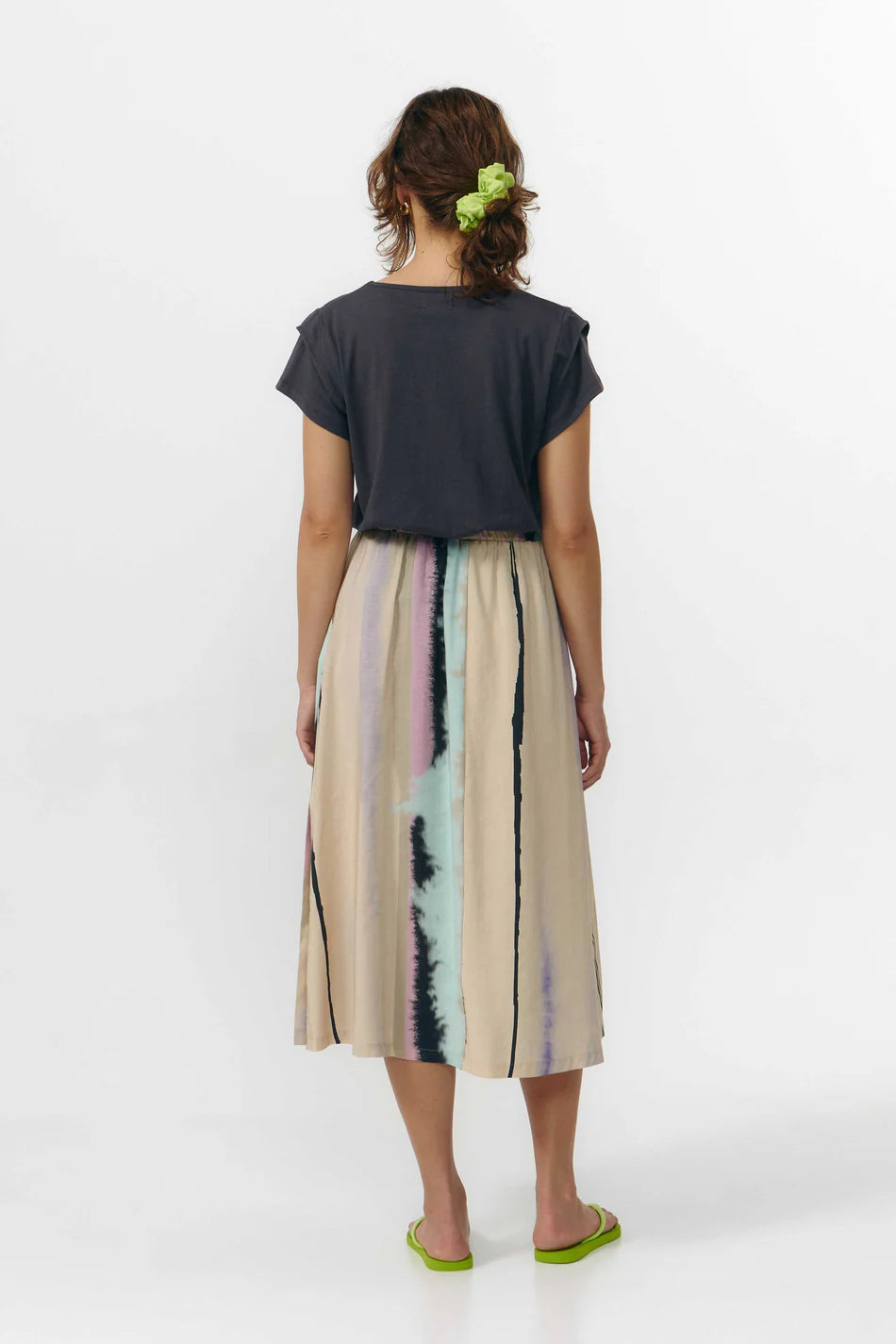 Suite 13 - ADAJA SKIRT PRINT ONES MIX - WERTE FREUNDE