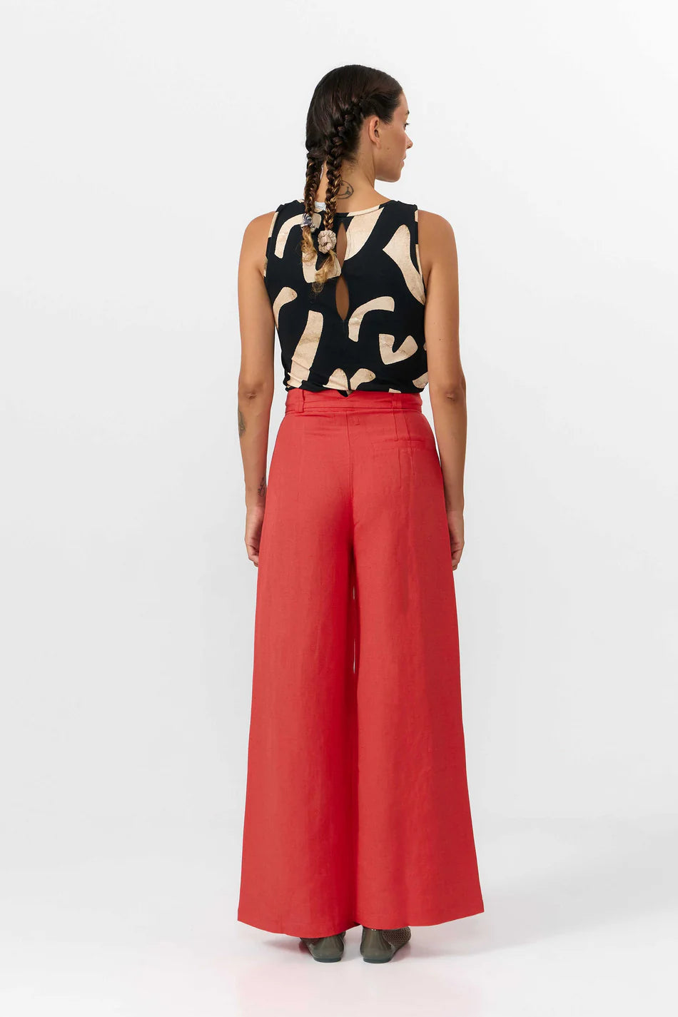 Suite 13 - RAMALA PANTS RED - WERTE FREUNDE