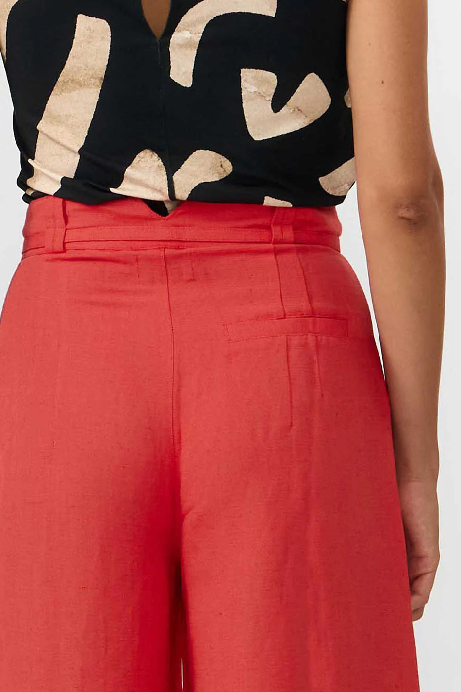 Suite 13 - RAMALA PANTS RED - WERTE FREUNDE