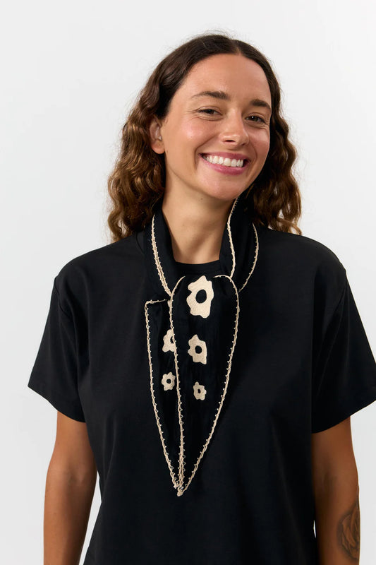 Suite 13 - NERIS BANDANA BLACK - WERTE FREUNDE